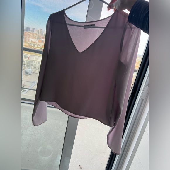 Aritzia babaton long sleeve top - Picture 2 of 3